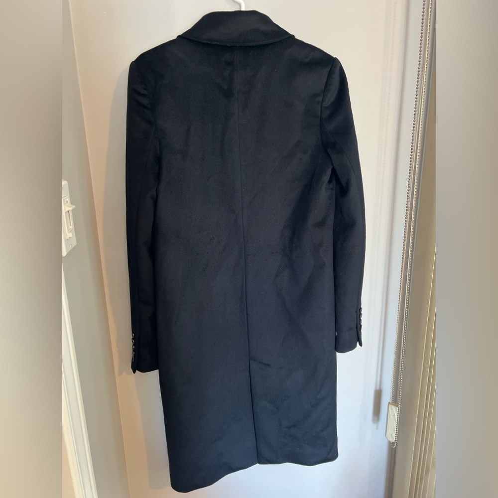 J Brand Wool/Cashmere Blend Classic Black Blazer Coat 2 - Picture 3 of 10